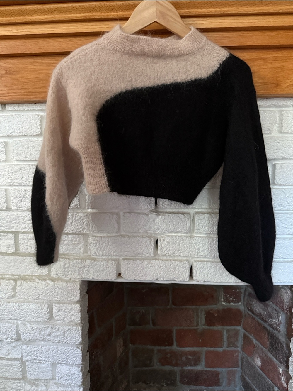 Aniela Parys ALCHEMY KNIT Alpca Mohair Sweater Women's One Size Black